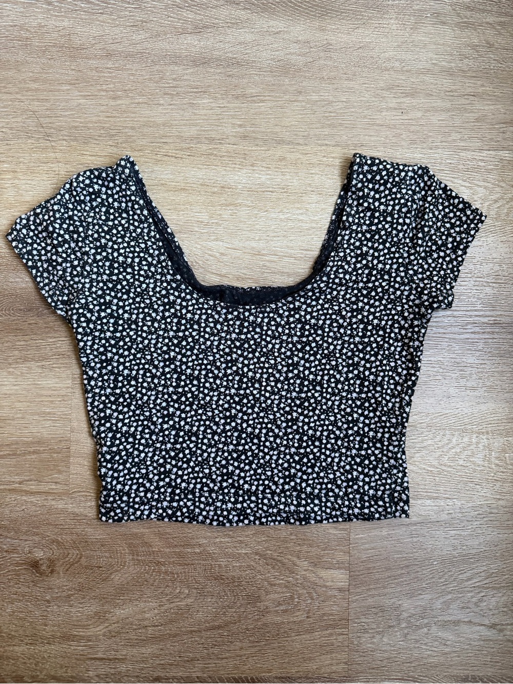 Garage Floral Crop Top